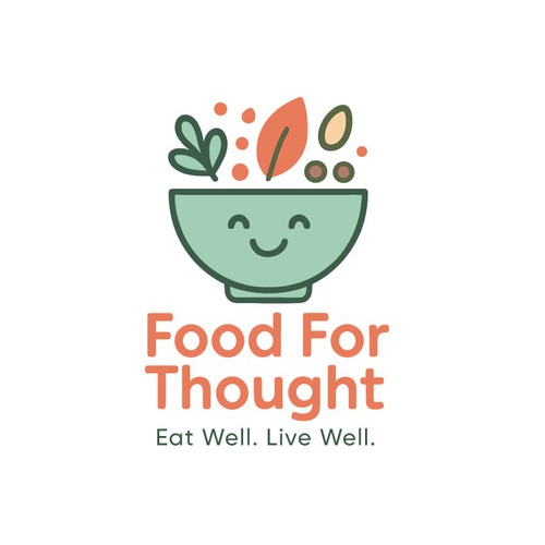 Fresh, Playful Island-Inspired Logo for Food For Thought – Organic Café & Market in the Florida Keys Design by marianaa