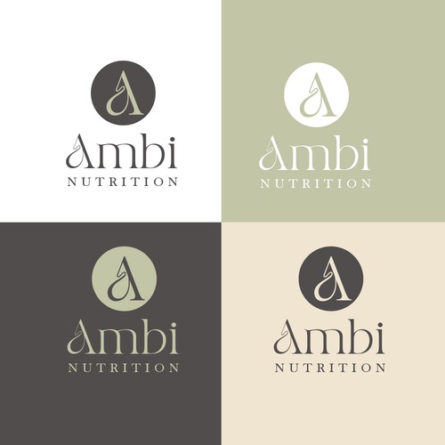Chic, simple and memorable logo for an online nutritionist Design by alediba