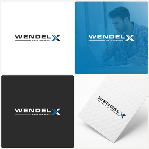 Luxury Logo Design for Wendel X — A Premium Construction Brand Built Different Design by golden_koi