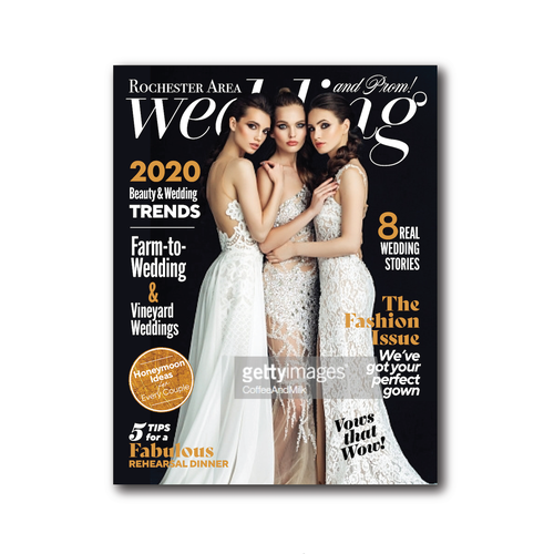 Design Wedding Magazine Cover por EmLime