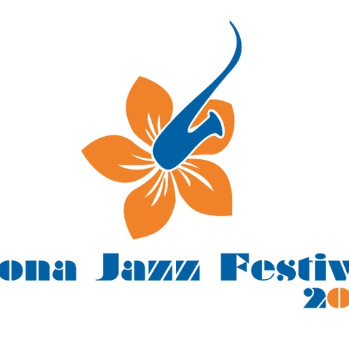Logo for a Jazz Festival in Hawaii Ontwerp door ronvil