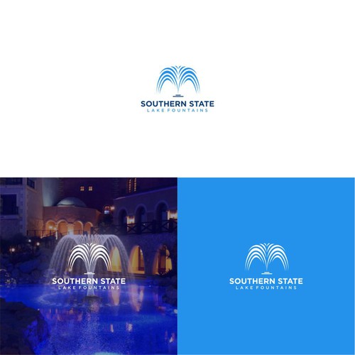 Floating Lake Fountain company needs an eye catching logo! Design by Z/V