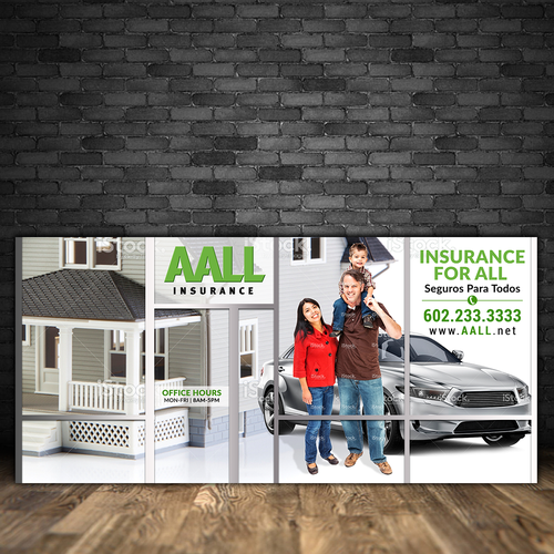 Create instantly identifiable window signage for AALL ...