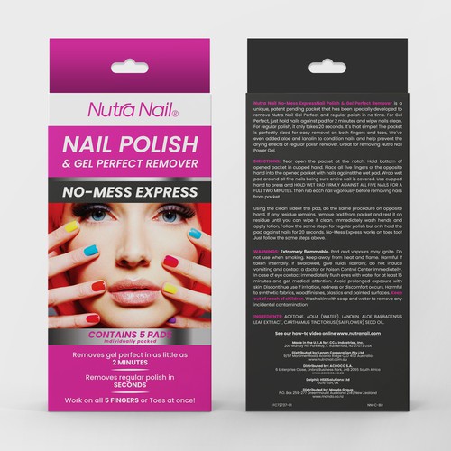 Nutra Nail Gel Remover Design by Cameleon77