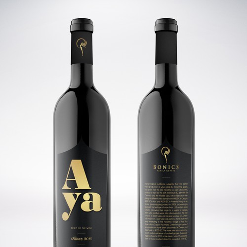 All New Luxury Wine Label Design von Ko studio
