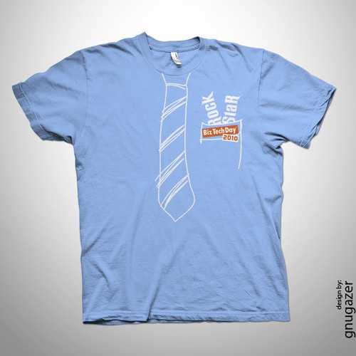 Give us your best creative design! BizTechDay T-shirt contest Diseño de gnugazer