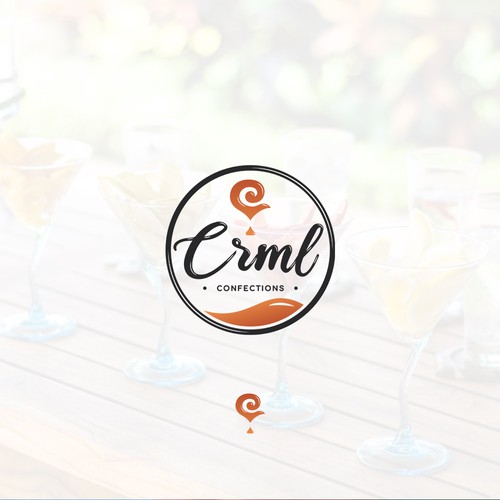Logo for gourmet cocktail caramels Diseño de AR3Designs