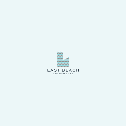 RETRO / Mid-Century - BEACHY APARTMENT LOGO - WE ALWAYS PICK A WINNER! Design by sas_Q