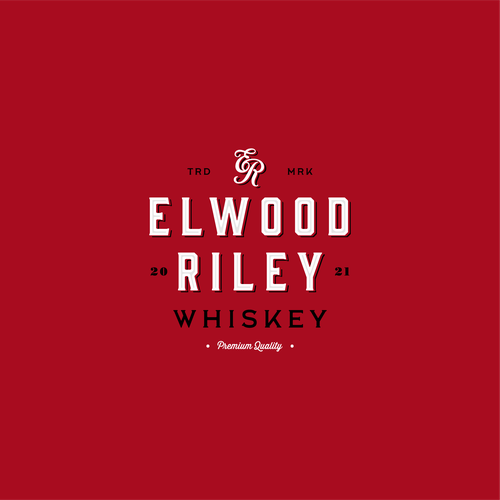 コンペ「Clean, Classic Whiskey Brand Logo」のデザイン by RobertEdvinさん 