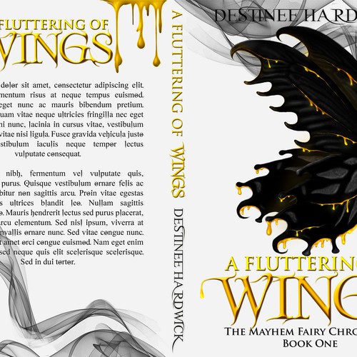 Fantasy Book Cover: Gothic Fairies Design by Wonderburg