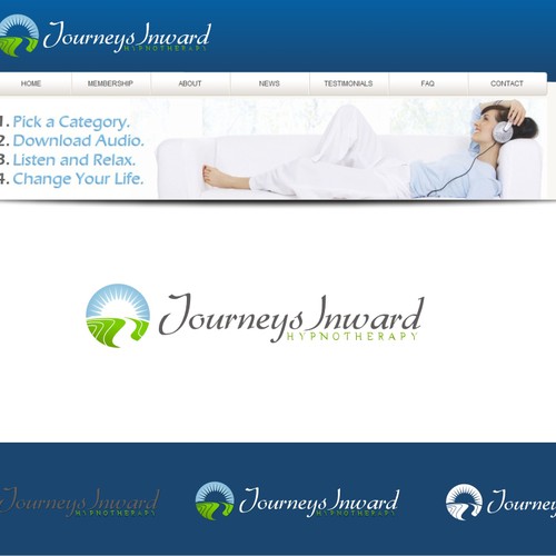 New logo wanted for Journeys Inward Hypnotherapy Design von gatro