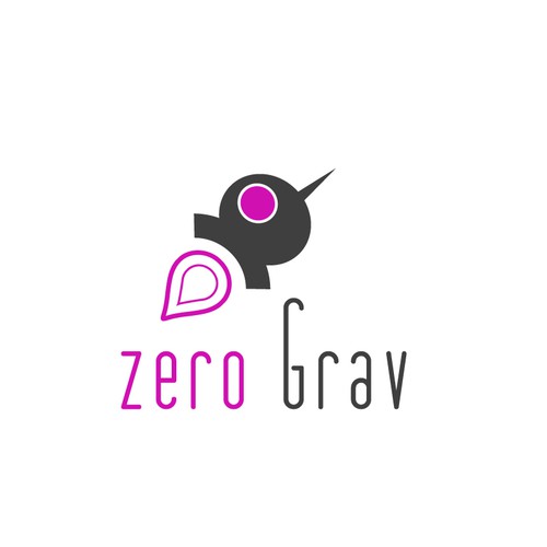 Nice, friendly logo for Zero Grav-ontwerp door ephins.com