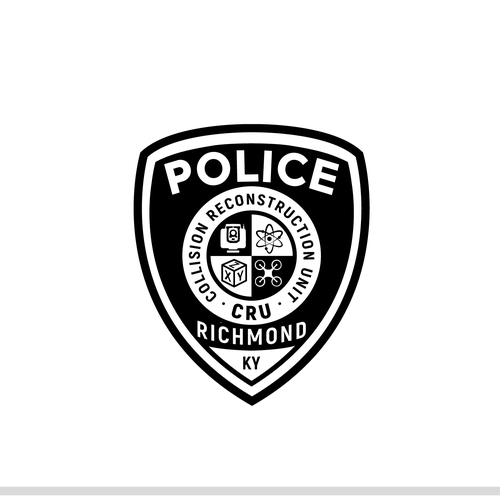 Police Department - Collision Reconstruction Shoulder Patch Design by MicheAngeline