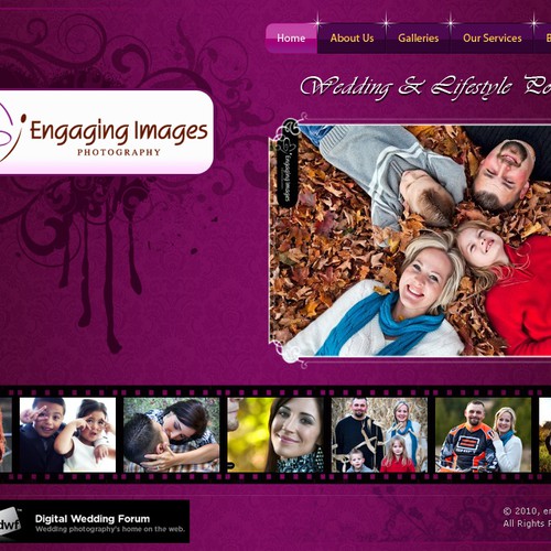 Wedding Photographer Landing Page - Easy Money! Design von creative-9