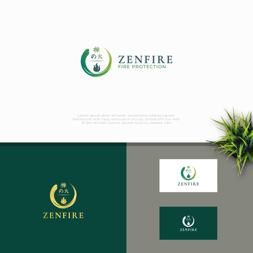 Classic, mindful, and simple brand design for fire protection engineering firm in Okinawa, Japan Design by SB_notion