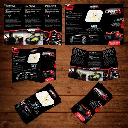 Brochure for Auto business Design by AMF™