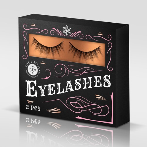 Download Design A Vintage Eyelash Box For Fire Ashes Product Packaging Contest 99designs