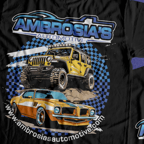 Designs | Ambrosia's Automotive apparel design | Clothing or apparel ...