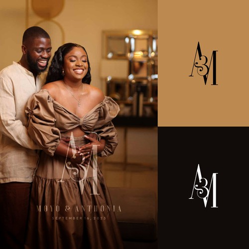 Wedding Monogram - AM Design by GinaLó