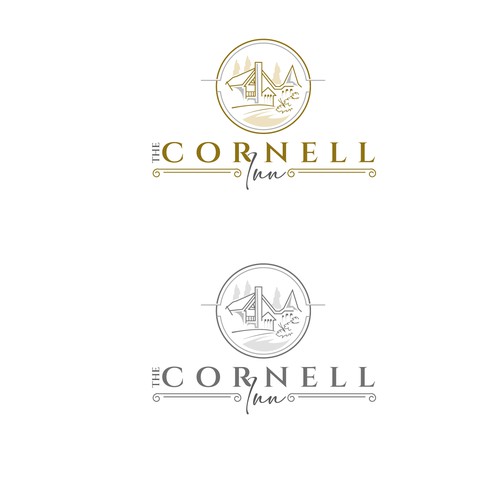 Luxury Boutique Hotel Logo for The Cornell Inn Design by Logicainfo ♥