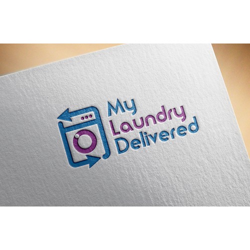 Laundry Delivery Service logo Diseño de verzus