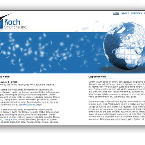 $500.00 Website template (Design only) Design by sinfall