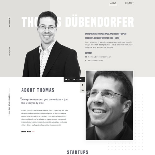 Web page design contest entry by CCDesignSol