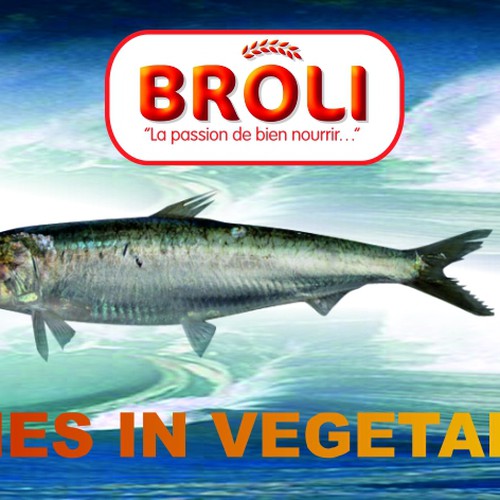 Wanted: New label for our BROLI sardines tins Design by graphic producer