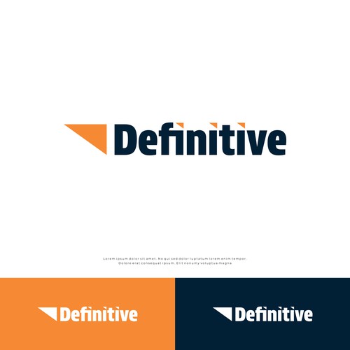 Design di New Company Logo for Definitive di AjiCahyaF