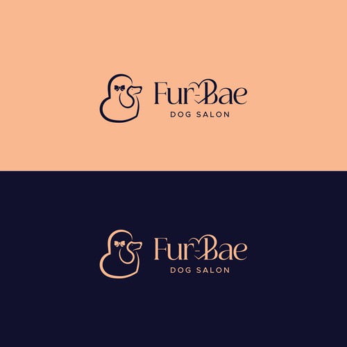 Design a logo/branding for Fur-Bae (slogan: Before Anything Else) luxury dog wellness/lifestyle biz Design by SanDzine