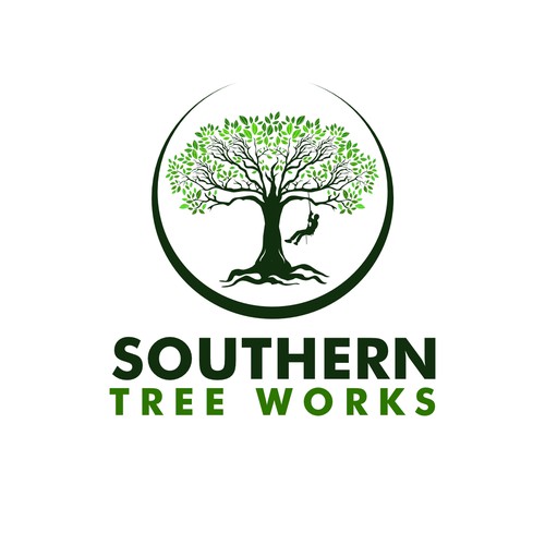 sleek and professional logo for a tree business Design by arttomorrow concept™