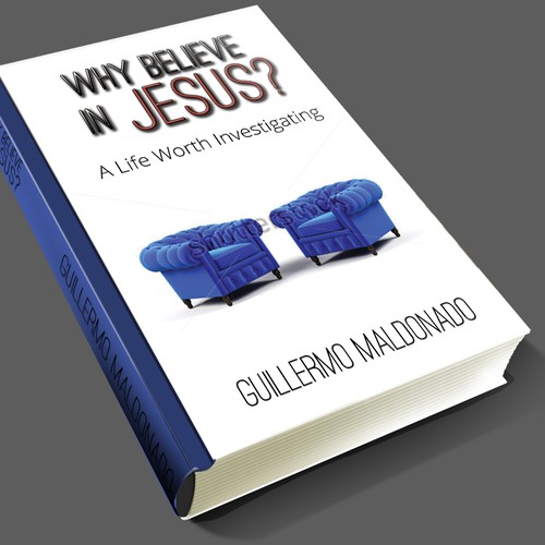 Create a conversation starter book cover for a renown author Design by Bite My Cookie