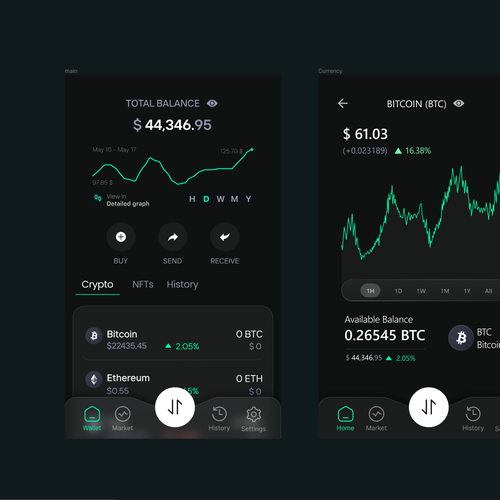 Web3 & Crypto Wallet Chrome extension Design by Iceberg-Studio