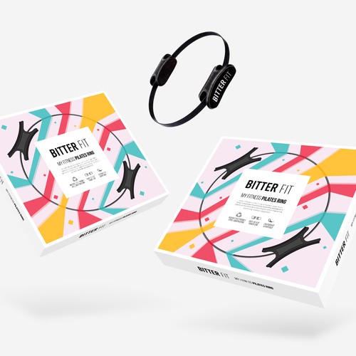 BitterFit Needs an Attention Grabbing and Perceived Value Increasing Packaging For Pilates Ring Ontwerp door LoudFrog