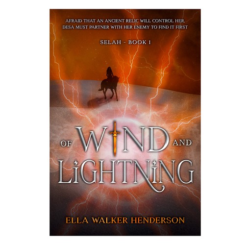 Fantasy book cover design Design by Anastasia Brenych