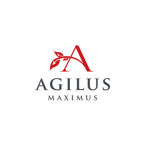 Logo for project "agilus-maximus.com" Design by stech look
