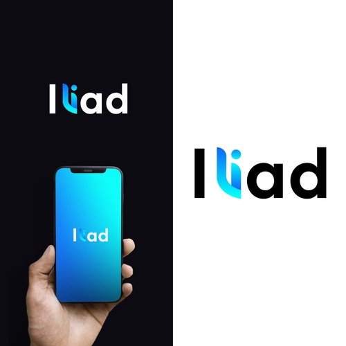 Iliad Logo Design Design by S H A Y