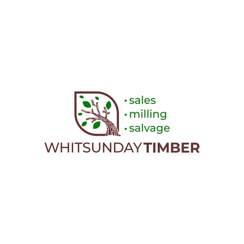 Captivating logo for environmentally friendly timber mill and timber sales Diseño de AYASANAS
