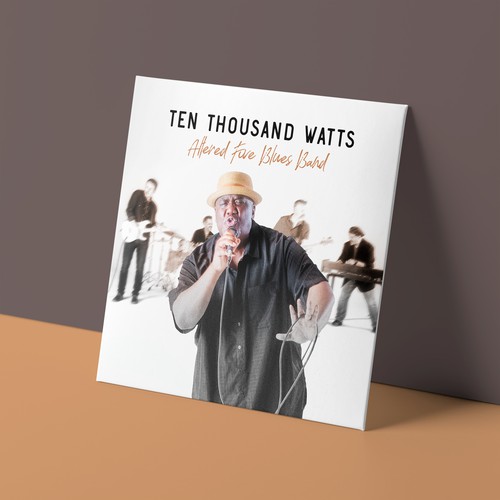 Design the album cover for a popular contemporary blues band Design by Milad Zehtab