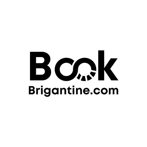 BookBrigantine.com Simple Vacation Rental Logo Design by Aleta21