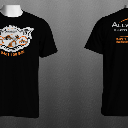 Design a tough and mean designs for excavation company | T-shirt contest