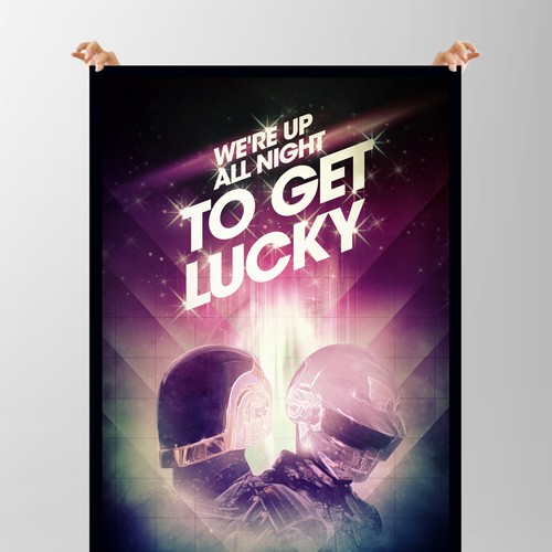 99designs community contest: create a Daft Punk concert poster Design by STEREOMIND.STD