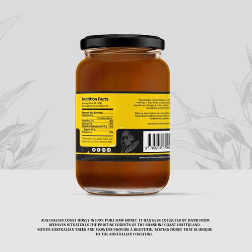 Australian Honey Jar Design por canyones