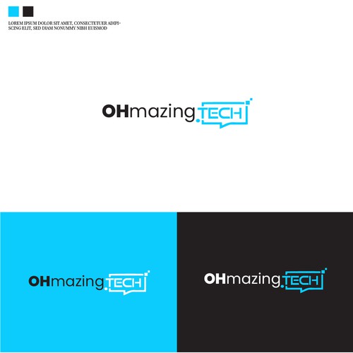 Design an Ohmazing Logo for a Technology Consulting Company. (Rebranding from hazeytech.com) Design réalisé par Aqsagraphics