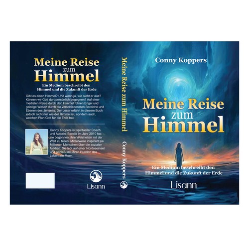 Cover for spiritual book My Journey to Heaven Ontwerp door Cover_Design_Expert
