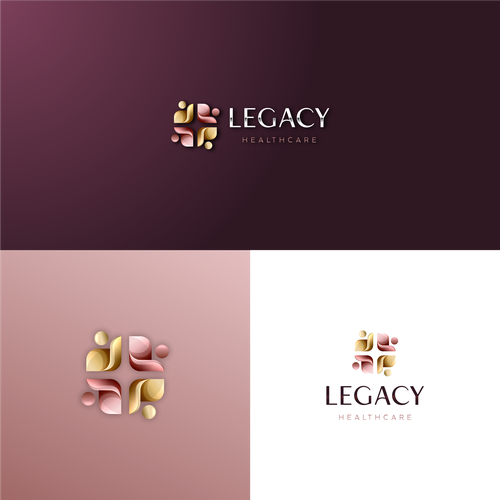 Elegant Professional Healthcare Staffing Logo (female owned) Design by Ivana Giseli