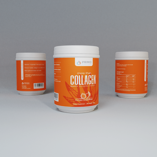 Looking For Simple Attention Grabbing Collagen Product Label デザイン by Bromocorah99