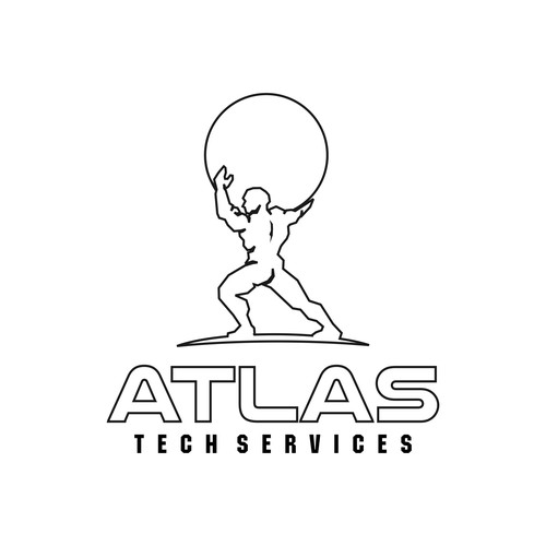 Guaranteed-  Create a logo and branding concept for Atlas Tech Services Design by M I L Y !