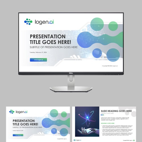 KI-Startup need a creative Powerpoint Template Design Design by Wisden