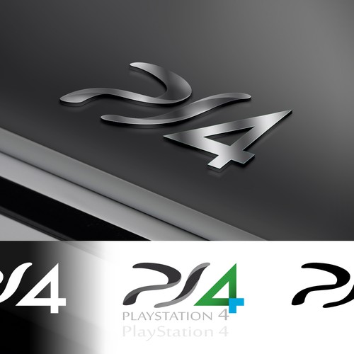 Community Contest: Create the logo for the PlayStation 4. Winner receives $500! Ontwerp door LeoB
